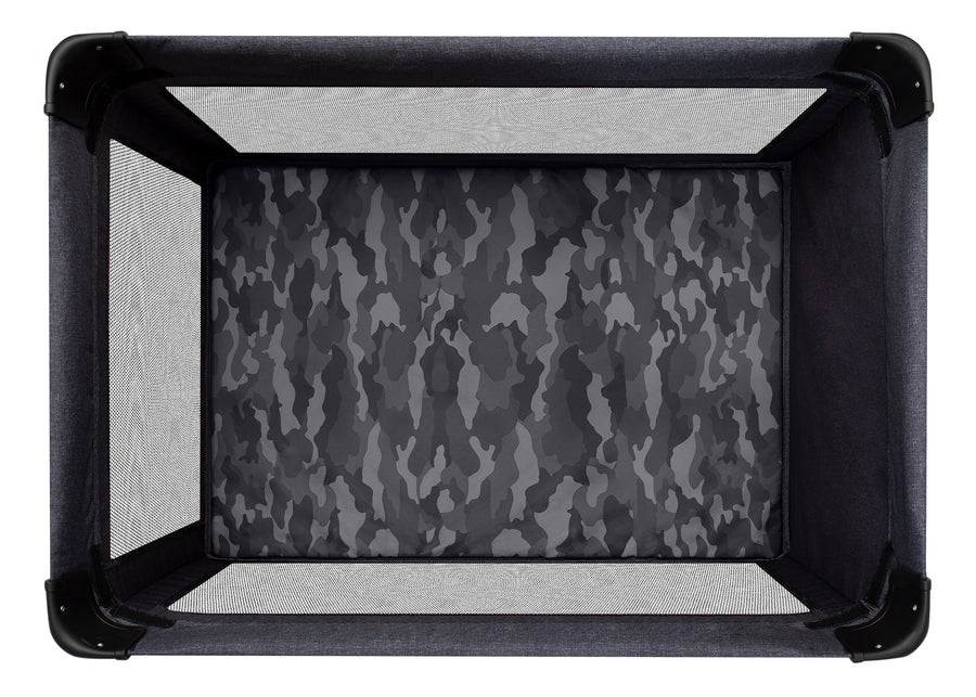 Pet playpen with camouflage pattern on a white background 10-babyGap Deluxe Play Yard