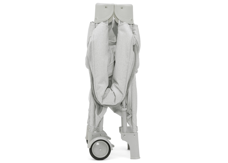 GAP Grey Stripes (2359) 4-babyGap Deluxe Play Yard