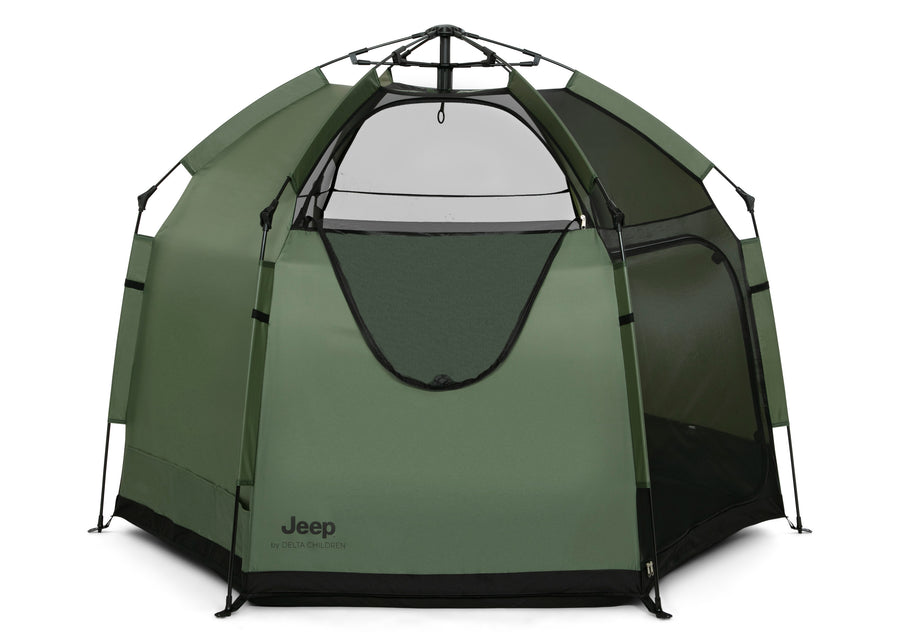 Black with Olive Green (2182) 4-Hex-Lite Travel Pop-Up Play Yard