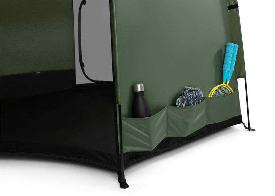 Black with Olive Green (2182) 6-Hex-Lite Travel Pop-Up Play Yard