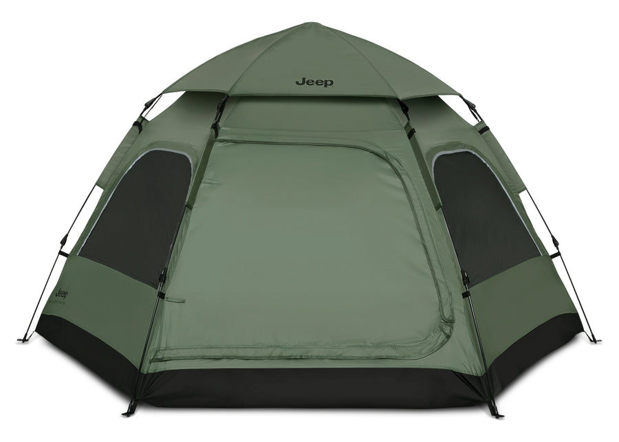 Black with Olive Green (2182) 3-Compass 4-Person Pop-Up Instant Tent