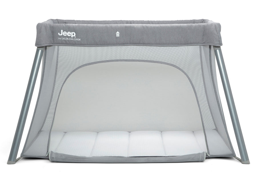 Light Grey (2463) 29-Horizon Compact Travel 2-in-1 Play Yard and Bassinet