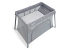 Light Grey (2463) 21-Horizon Compact Travel 2-in-1 Play Yard and Bassinet