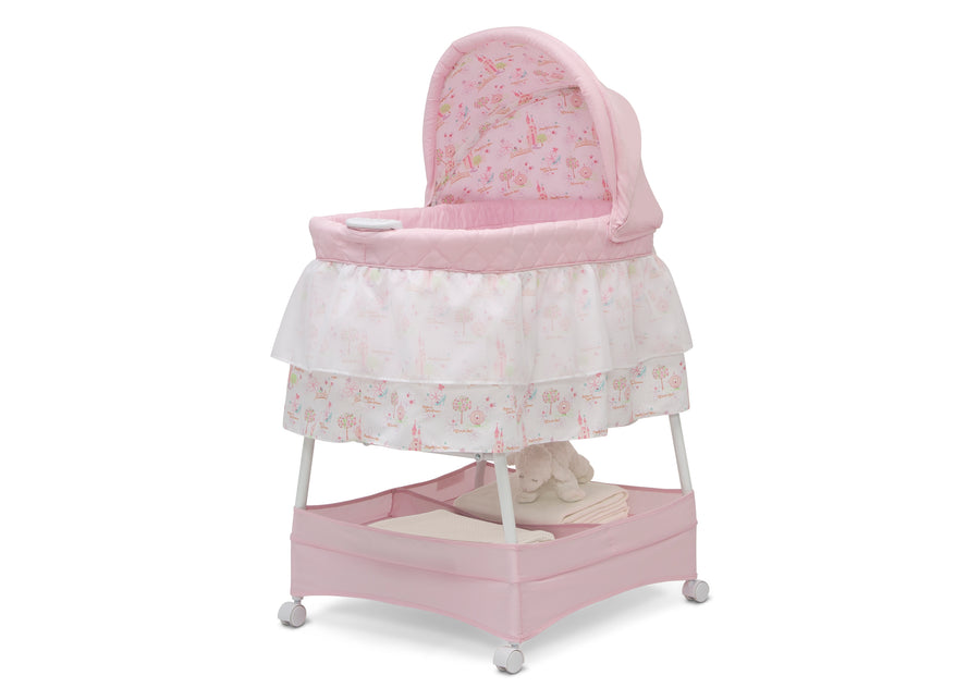 Gliding Bassinet Pink Princess (661) 3-Gliding Bassinet