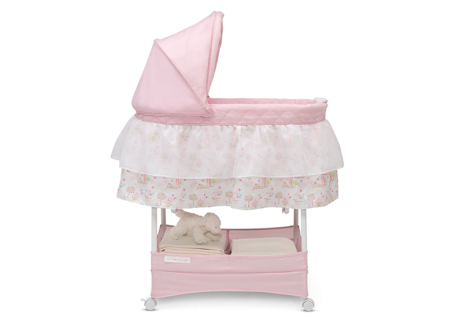  Pink Princess (661) 4-Gliding Bassinet
