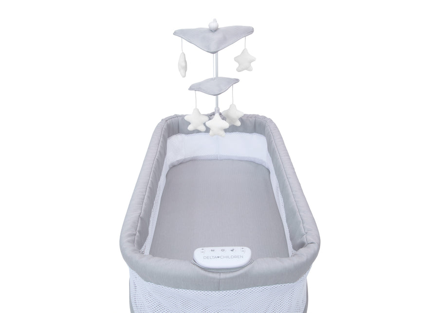 Platinum (2337) 5-Shooting Star Rocking Bassinet with Air Flow Mesh