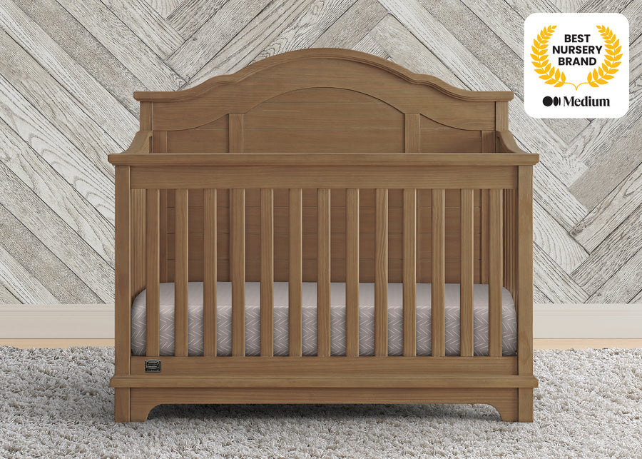Aged Oak (845) 34-Asher 6-in-1 Convertible Crib
