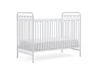 White (1309) 9-Darcy 4-in-1 Convertible Metal Crib