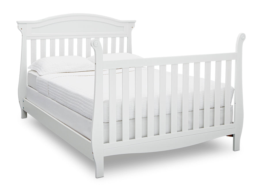 Bianca White (130) 6-Lancaster 4-in-1 Convertible Crib