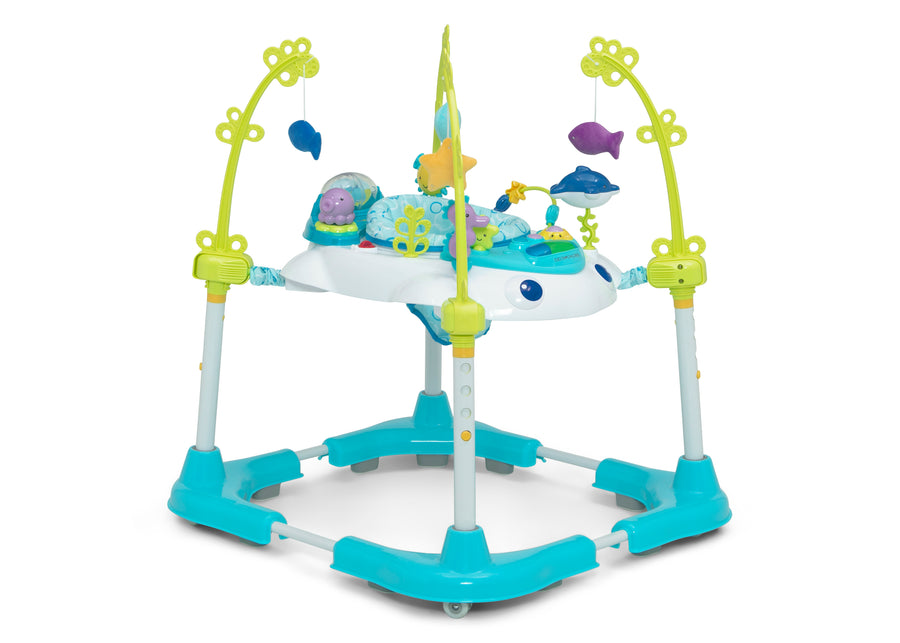 Blue Ocean Adventure (2360) 2-Deluxe Bounceroo Learn2Walk Balancer Baby Walker