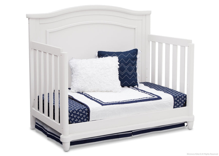 Bianca White (130) 10-Belmont 4-in-1 Convertible Crib