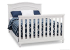 Bianca White (130) 11-Belmont 4-in-1 Convertible Crib