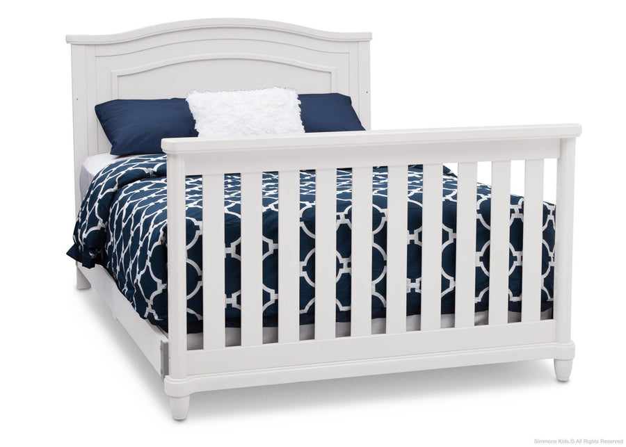 Bianca White (130) 11-Belmont 4-in-1 Convertible Crib