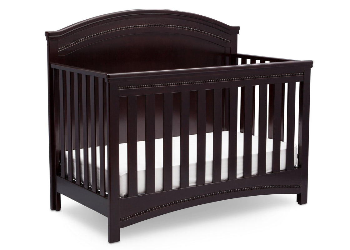 Simmons Kids Black Espresso (907) Emma Crib 'N' More Right Facing View b3b 2 - Carousel