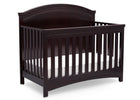 Simmons Kids Black Espresso (907) Emma Crib 'N' More Right Facing View b3b 19-Emma Crib 'N' More