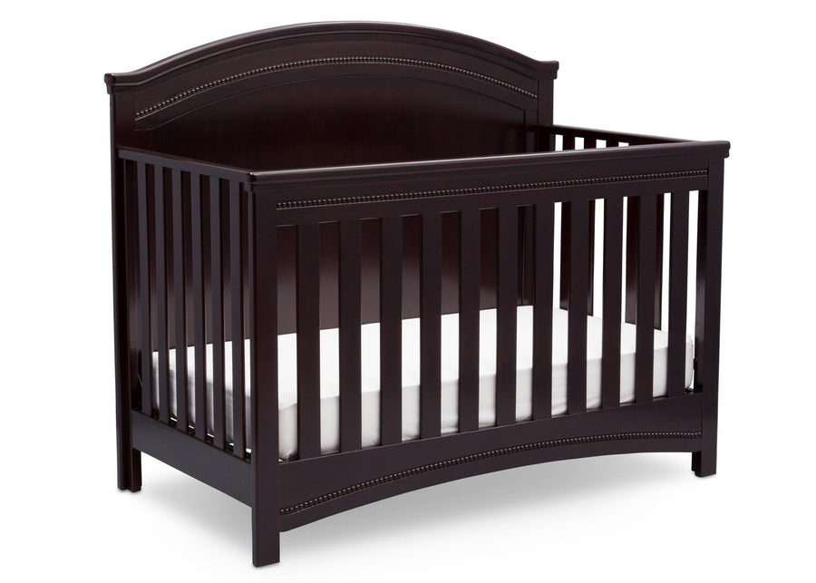 Simmons Kids Black Espresso (907) Emma Crib 'N' More Right Facing View b3b 19-Emma Crib 'N' More