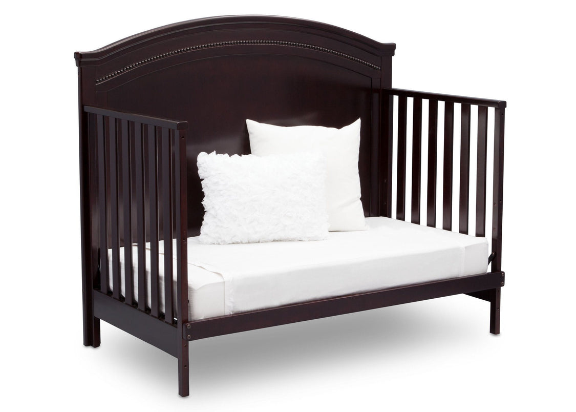 Simmons Kids Black Espresso (907) Emma Crib 'N' More Angled Day Bed Conversion View b5b