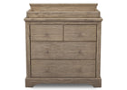Rustic Driftwood (112) 12-Paloma 4 Drawer Dresser with Changing Top