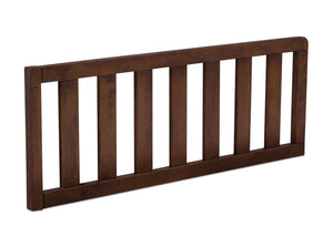 Simmons Kids Antique Chestnut (2100) Toddler Guardrail, Angled View d2d 2