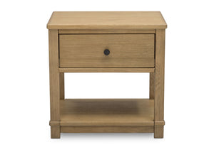 Simmons Kids Rustic Rye (754) Monterey Nightstand, Angle view, c3c 12-Monterey Nightstand