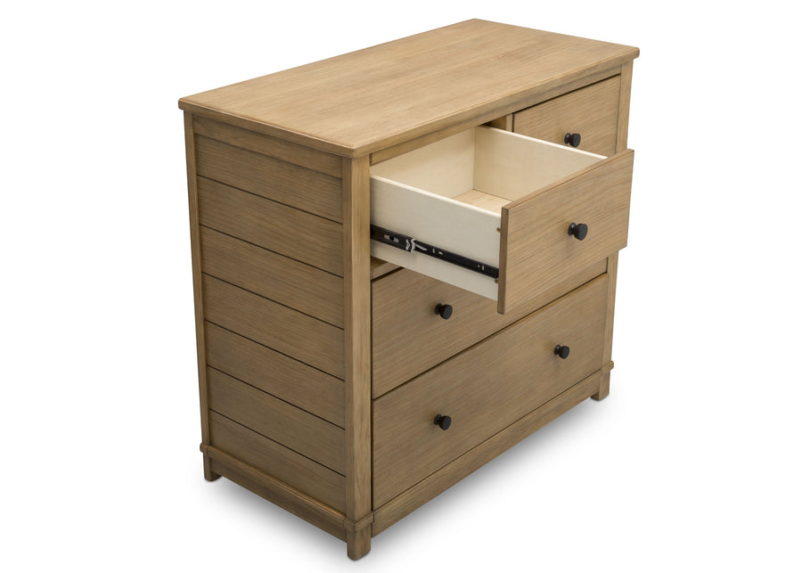 Rustic Rye (754) 19-Monterey 4 Drawer Dresser with Changing Top