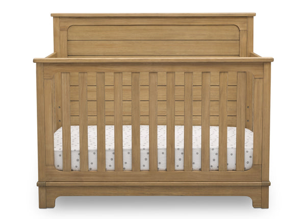 Simmons Kids Rustic Rye (754) Monterey Crib 'N' More Side View c2c 3 - Mobile
