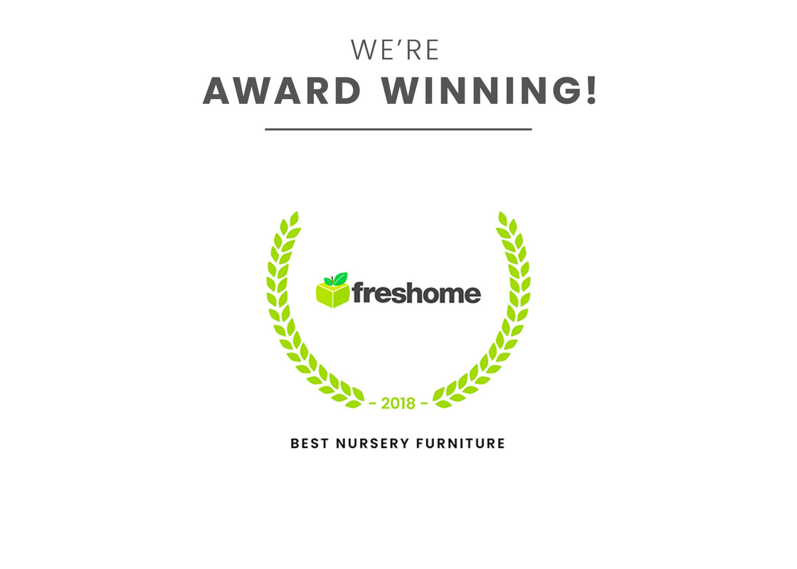 Award badge for Best Nursery Furniture Rustic Rye (754) 8 - Carousel