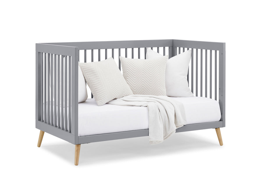 Grey with Natural (1359) 44-Jordan 4-in-1 Convertible Crib