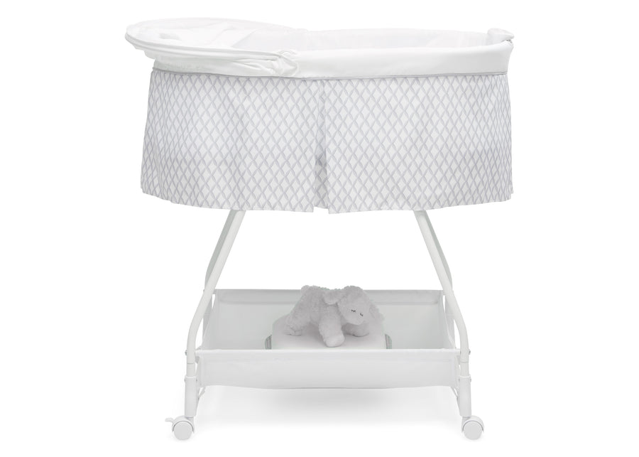 Grey Windchime (2340) 4-Deluxe Soothing Dreams Bassinet