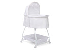 Grey Lattice (2390) 19-Deluxe Soothing Dreams Bassinet