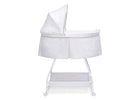 Grey Lattice (2390) 21-Deluxe Soothing Dreams Bassinet