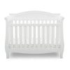 DCB: Bianca White (130) 7-Lancaster 4-in-1 Convertible Crib