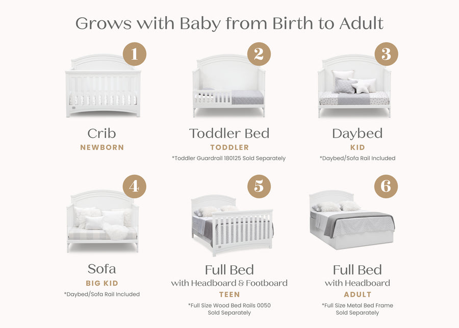 Bianca White (130) 3-Emma Crib 'N' More