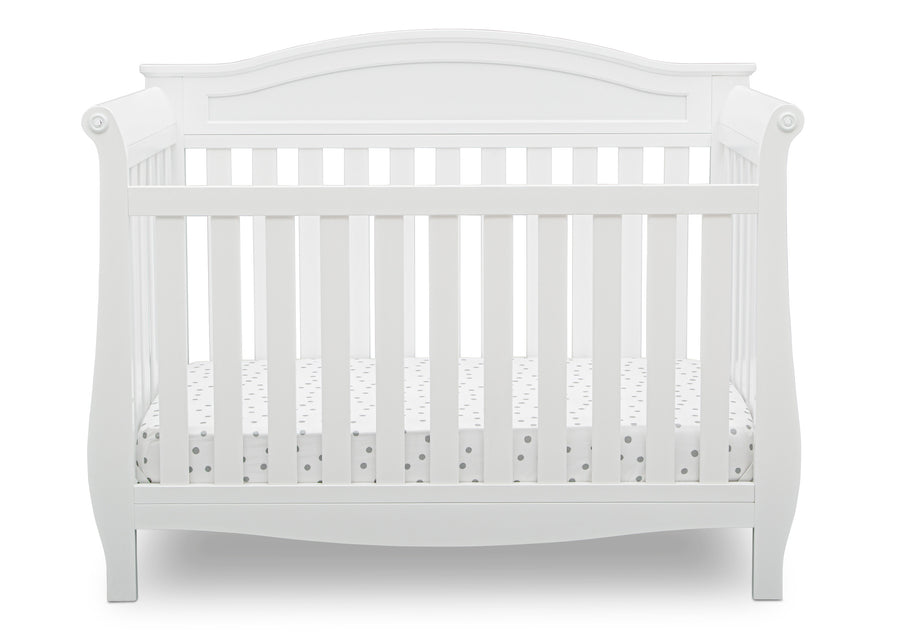 Bianca White (130) 2-Lancaster 4-in-1 Convertible Crib