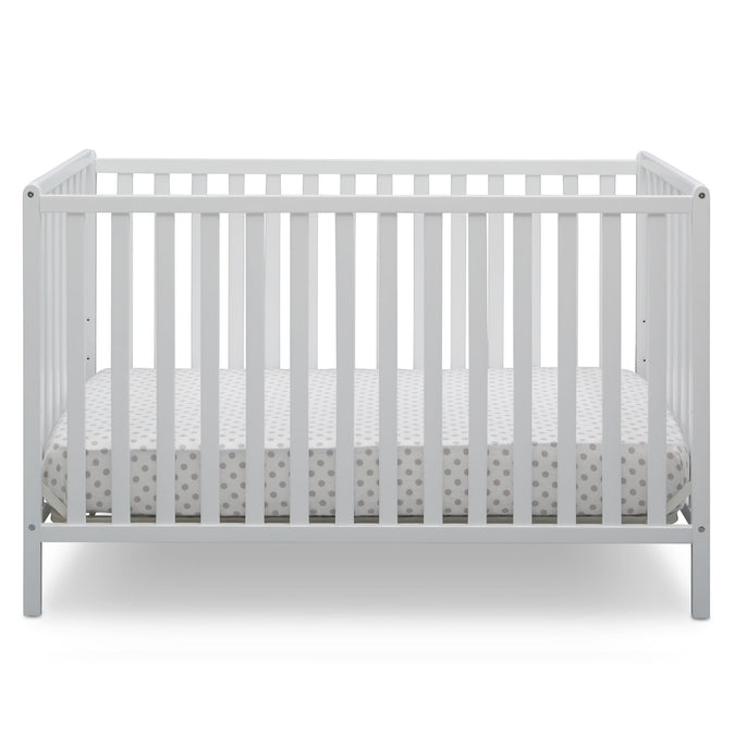 DCB: Bianca White (130) 37-Heartland 4-in-1 Convertible Crib