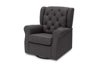 Charcoal Grey (931) 5-Emma Nursery Glider Swivel Rocker Chair