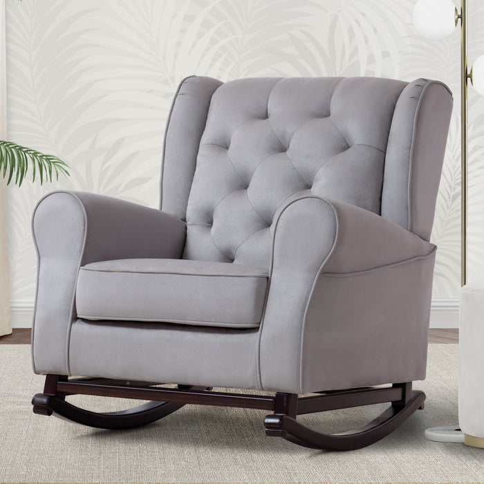 508520 034 Emma Rocking Chair Graphite Lifestyle 103 1-Emma Nursery Rocking Chair