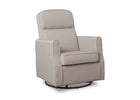 Taupe (065) 4-Blair Slim Nursery Glider Swivel Rocker Chair