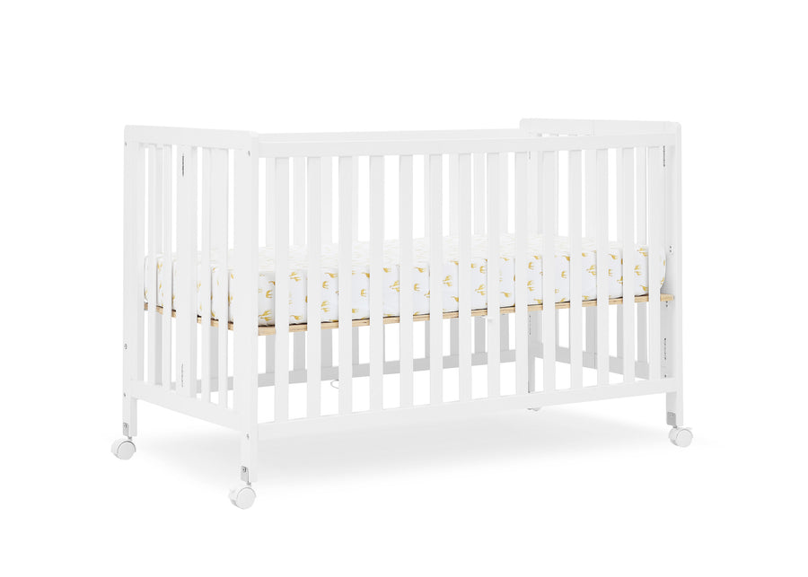 Bianca White (130) 15-Aria Full Size Portable Folding Crib
