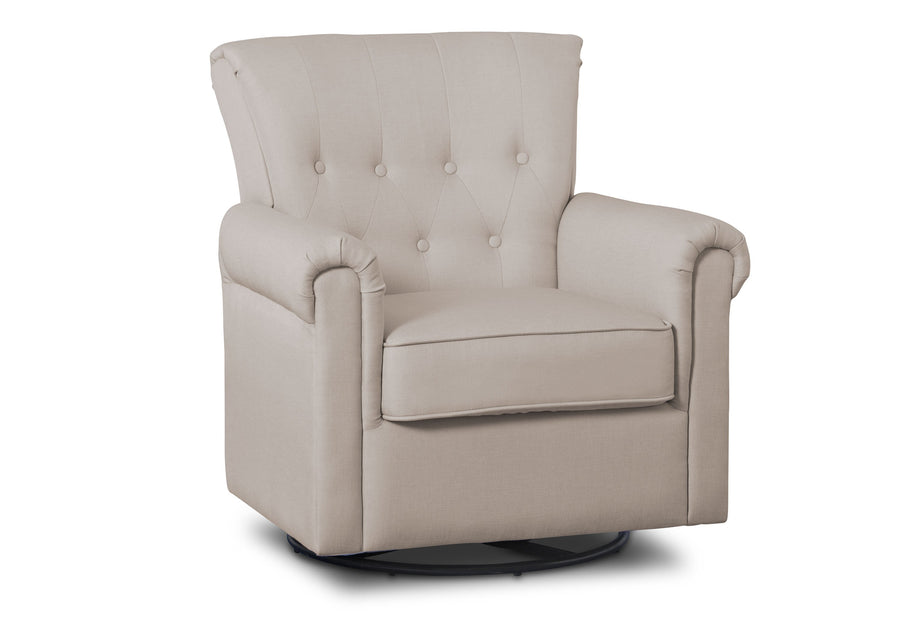 Flax (710) 5-Harper Nursery Glider Swivel Rocker Chair