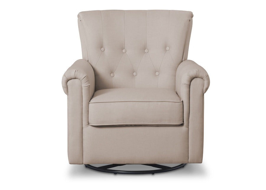 Flax (710) 6-Harper Nursery Glider Swivel Rocker Chair