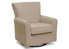 Toast Velvet (932) 12-Elena Nursery Glider Swivel Rocker Chair