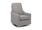 French Grey (1304) 4-Kenwood Nursery Glider Swivel Rocker Chair