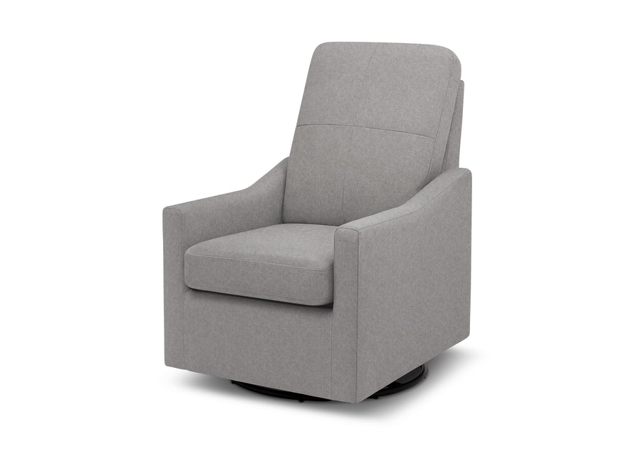 French Grey (1304) 5-Kenwood Nursery Glider Swivel Rocker Chair
