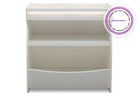 Bianca White 130 15-Gateway 2-in-1 Changing Table & Storage Unit