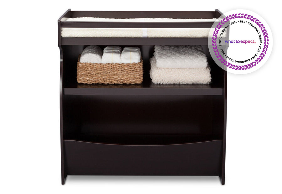 Dark Chocolate 207 8-Gateway 2-in-1 Changing Table & Storage Unit