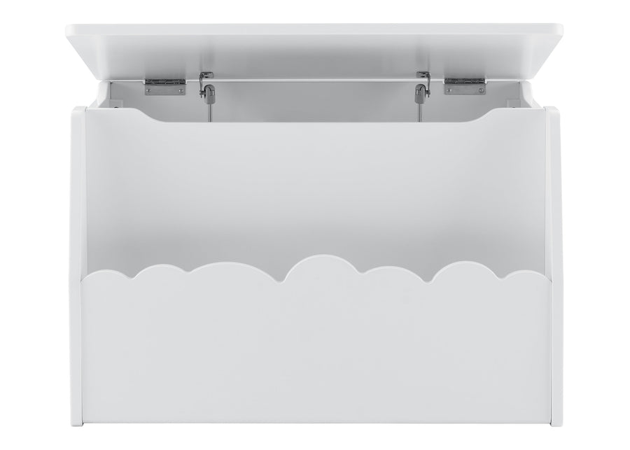 True White (151) 7-Cloud Toy Box