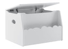 True White (151) 4-Cloud Toy Box