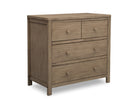 Rustic Driftwood (112) 26-Cambridge 3 Drawer Dresser