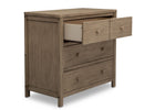 Rustic Driftwood (112) 27-Cambridge 3 Drawer Dresser